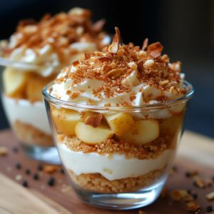 Recette Verrines Pommes Spéculoos