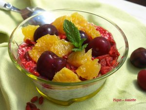 Recette Chia pudding aux fruits rouges