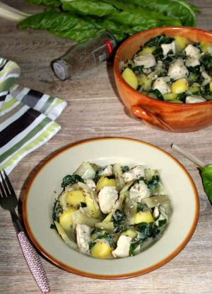 Recette Cocotte de la ferme aux blettes