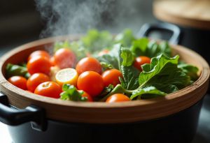 Recette Panier cookeo : sublimation des légumes à la vapeur