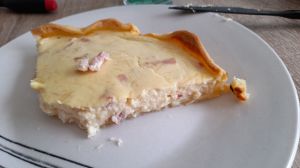 Recette Quiche lorraine au fromage blanc