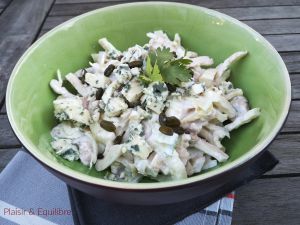 Recette Salade de fenouil au thon et au roquefort