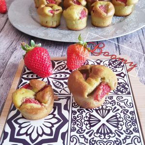 Recette Muffins pistache et fraise