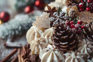 Recette Délicieuse bûche au chocolat pour un Noël en famille réussi