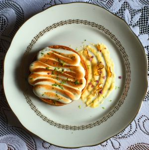 Recette Tartelette moelleuse au citron meringuée