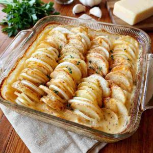 Recette Cheesy Scalloped Potatoes Recipe