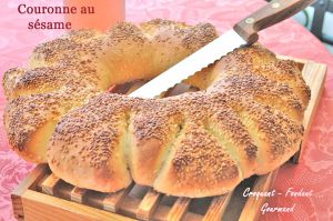 Recette Couronne au sésame *