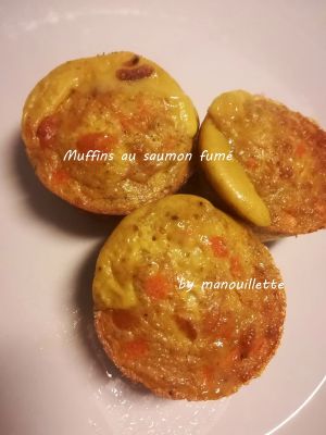 Recette Mini quiches façon muffins au saumon fumé