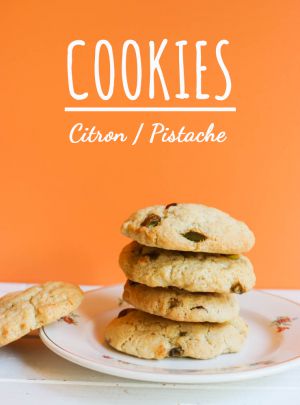 Recette Cookies véganes citron/pistache