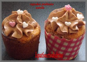 Recette Cupcakes pralinoise  nutella