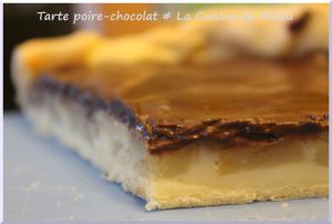 Recette Tarte poire-chocolat fondante