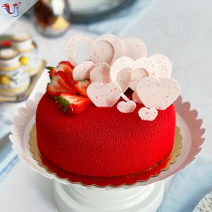 Recette L’entremets Fraise Vanille (version 2)