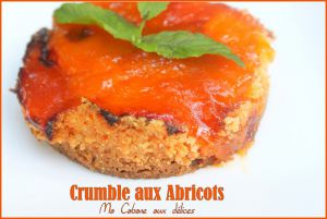 Recette Crumble aux abricots facile