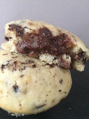 Recette Cookies fourrés au nutella