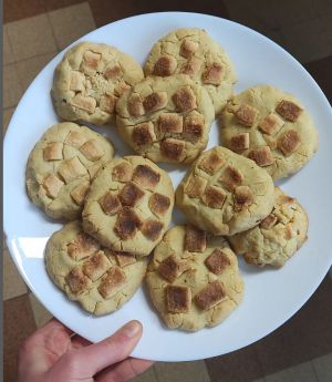 Recette Cookies chocolat blanc/coco