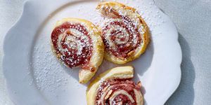 Recette Raspberry-Almond Pinwheels