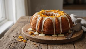 Recette Délicieux gâteau moelleux à l’orange : un parfum nostalgique de douceurs d’antan qui réchauffe la cuisine