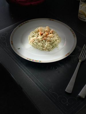 Recette Risotto citron crevettes