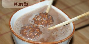 Recette Chocolat chaud au Nutella / hot chocolat