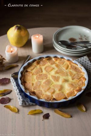 Recette Clafoutis de coings