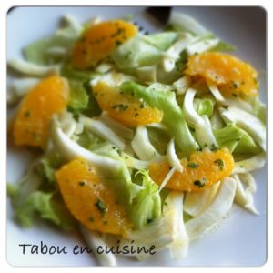 Recette Salade de fenouil à l'orange