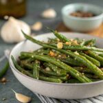 Recette Air Fryer Garlic Green Beans – Crispy 12-Minute Side