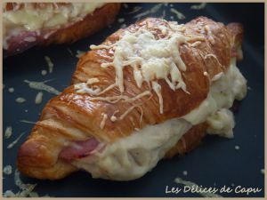 Recette Croissants Jambon &fromage