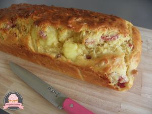 Recette Cake au jambon, fromages