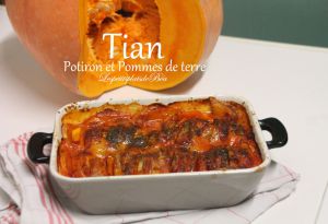 Recette Tian de potiron et pommes de terre