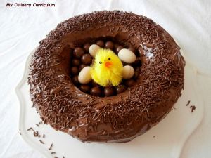 Recette Nid de Pâques au Nutella très facile (Easter cake with Nutella)