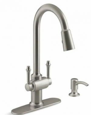 Recette Streamlined Elegance: Our Review of the Kohler Two-Handle Kitchen Faucet