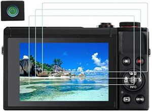 Recette Crystal Clear Protection: G7X Screen Protector 3 Pack for Canon Powershot G7X Mark III