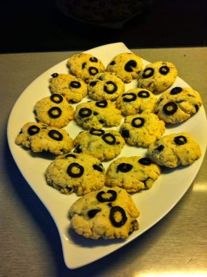 Recette Cookies sablés aux olives