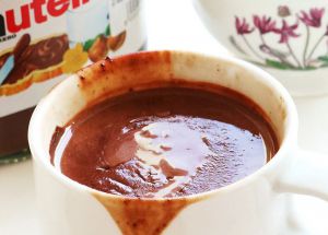Recette Chocolat chaud au Nutella