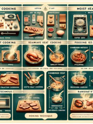 Recette Infographie : 5 techniques de cuisson à maîtriser