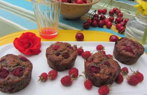 Recette Muffins à la framboise ( 2 )