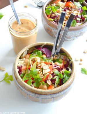 Recette Salade Thai vegan au quinoa (sans gluten)