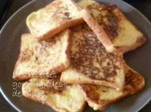 Recette Pain perdu