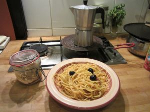 Recette Spaghetti à la Napolitaine - recette de pâtes aux anchois