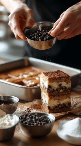 Recette Irresistible Chocolate Chip Cheesecake Bars: A Sweet Twist