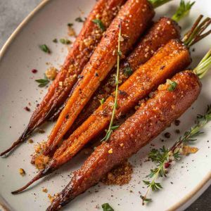 Recette Roasted Brown Sugar Carrots – Caramelized Sweet Side Dish