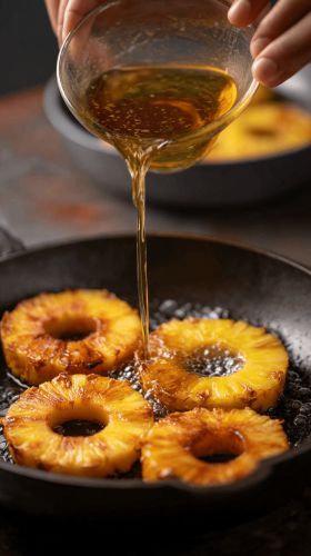 Recette Rum-Soaked Grilled Pineapple: A Tropical Flavor Adventure