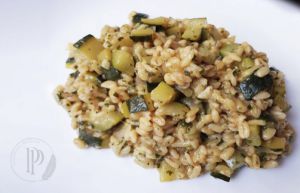 Recette Blésotto aux courgettes