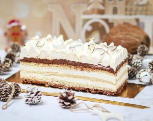 Recette Bûche chococo : la bûche de Noël originale chocolat noix de coco