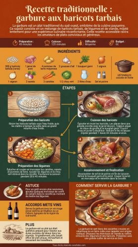 Recette Traditionnelle : garbure aux haricots tarbais