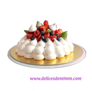Recette Pavlova aux fruits d’été