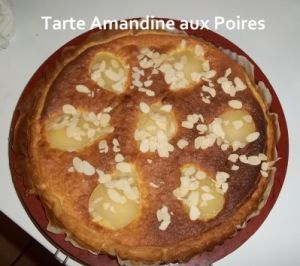 Recette Tour en Cuisine #16 : Tarte Amandine aux Poires