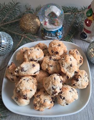 Recette Macarons coco-amandes-chocolat