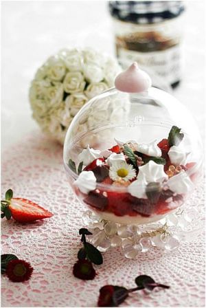 Recette Transparence de fraises
