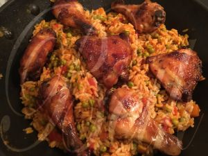 Recette Arroz de Frango - Cozinha Algeriana /  Riz au Poulet - Cuisine Algérienne